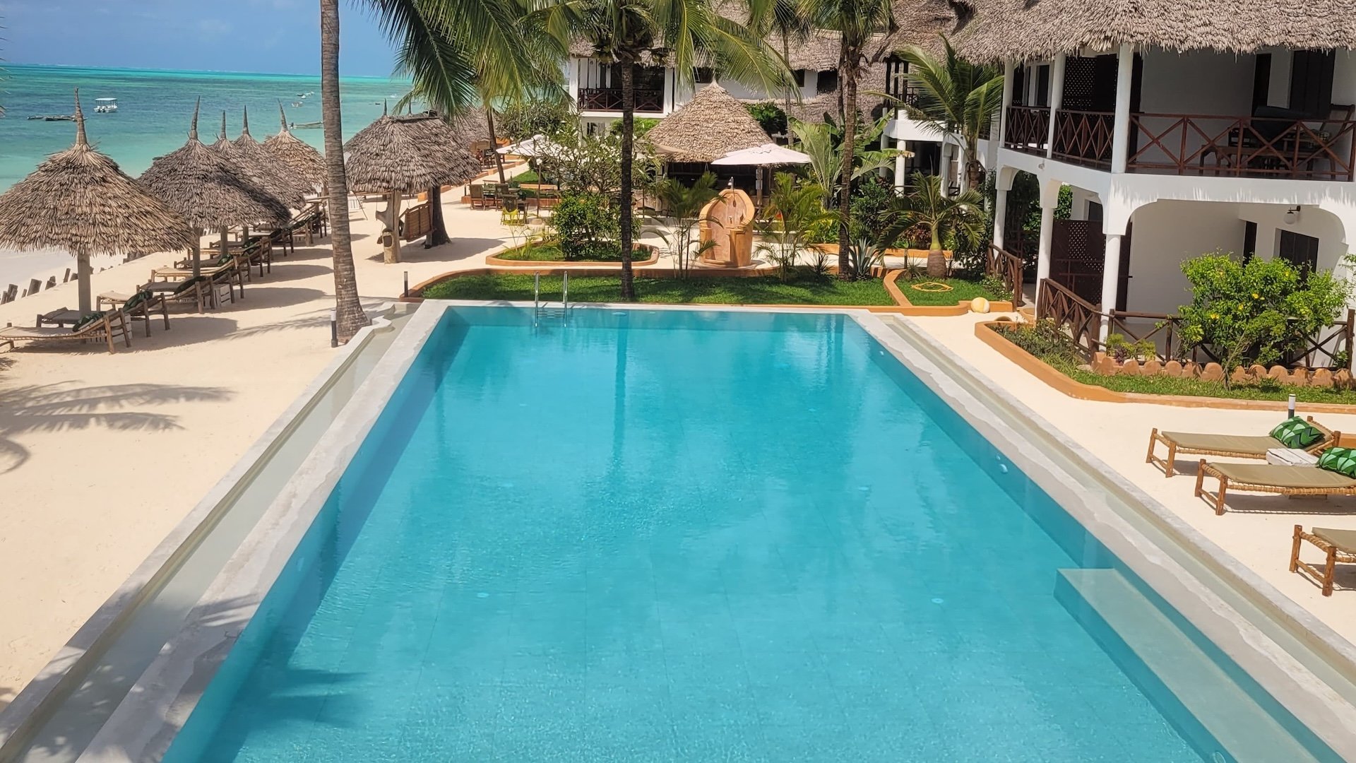 Strandhotels auf Sansibar